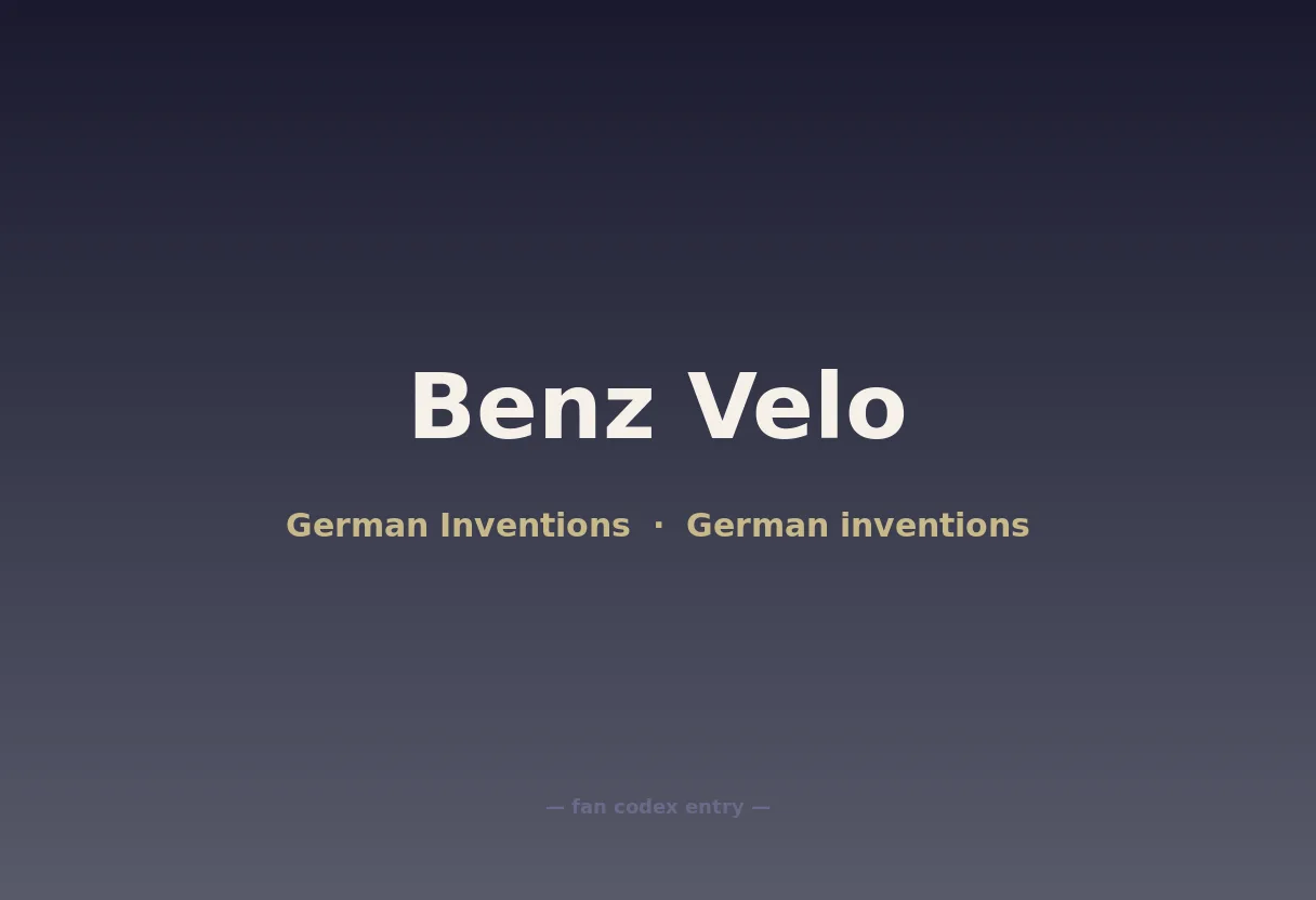 Benz Velo