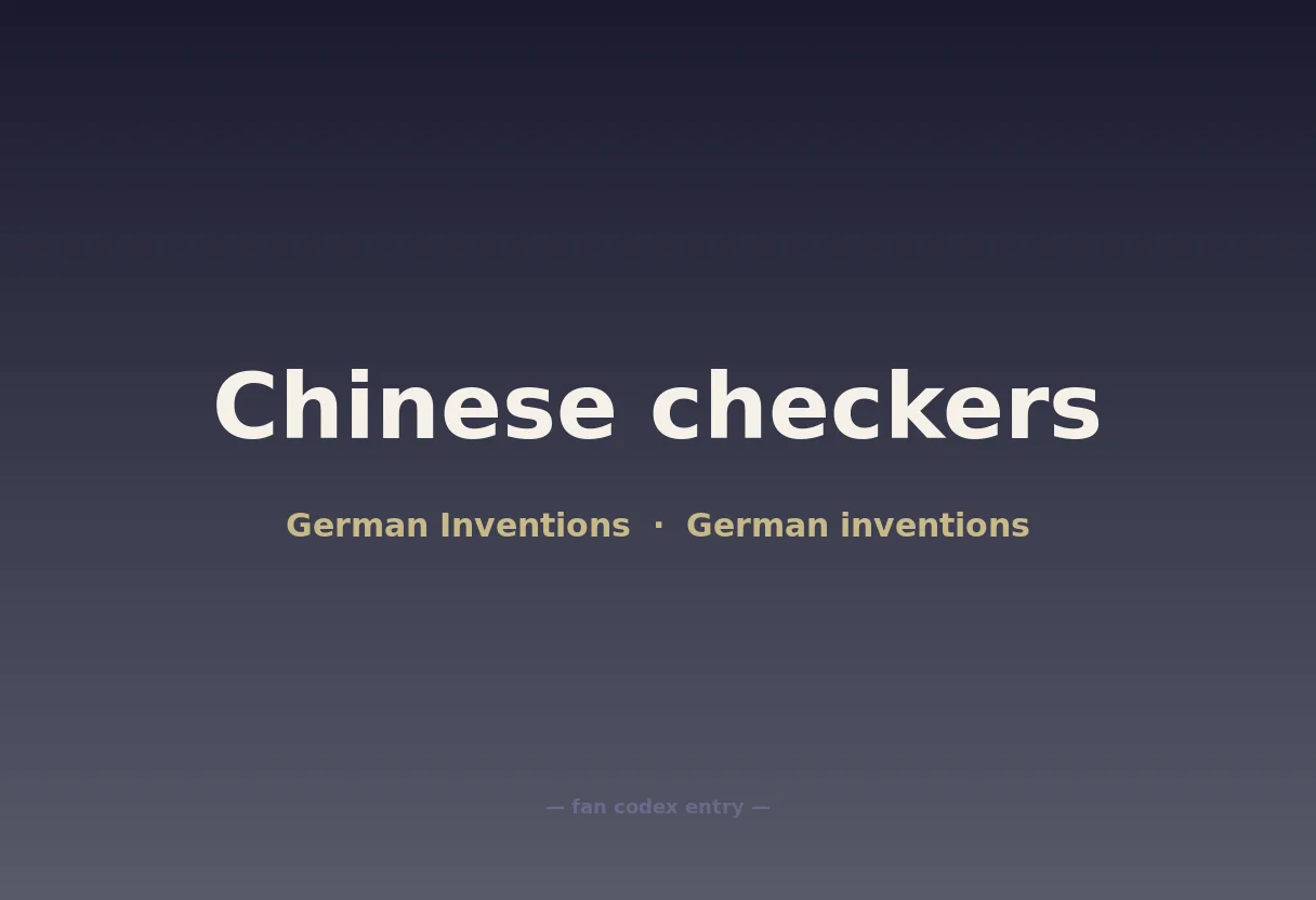 Chinese checkers