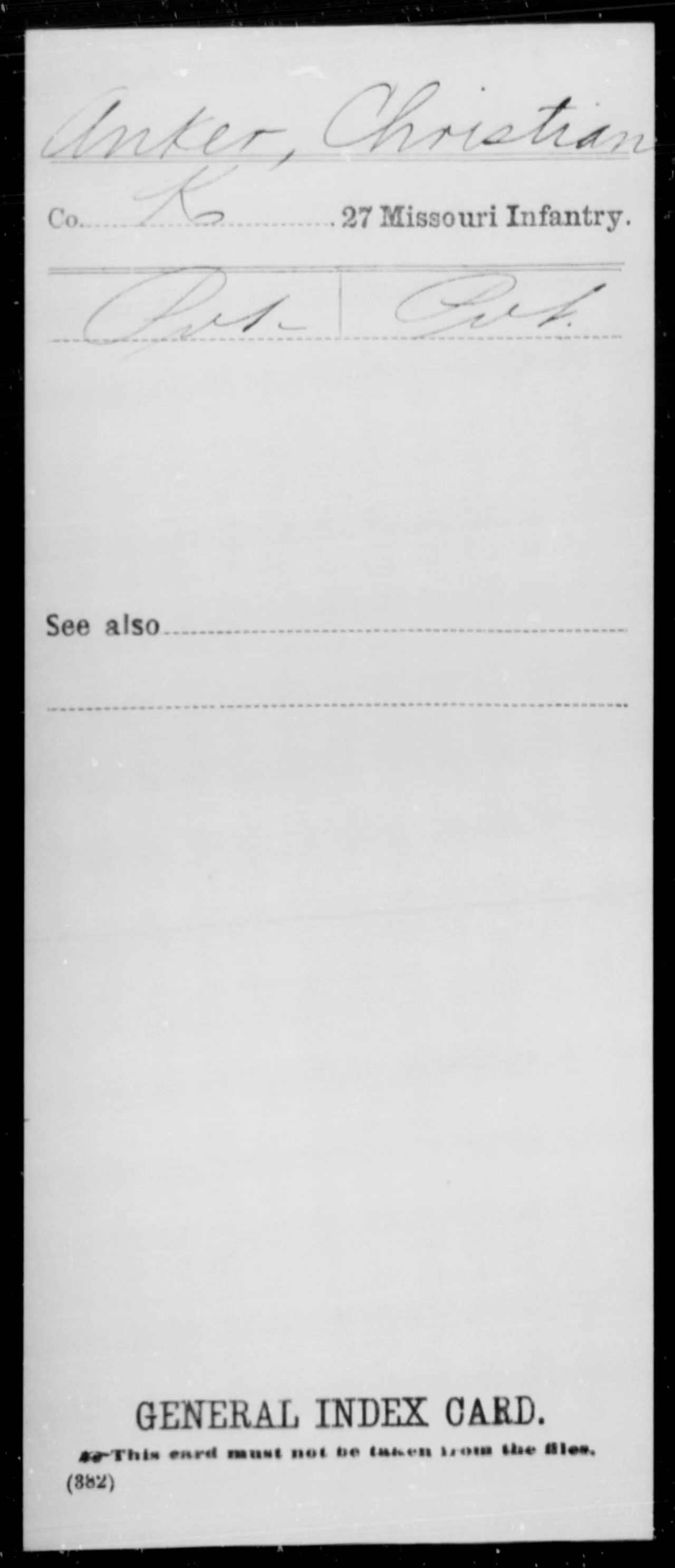 Anker-Record