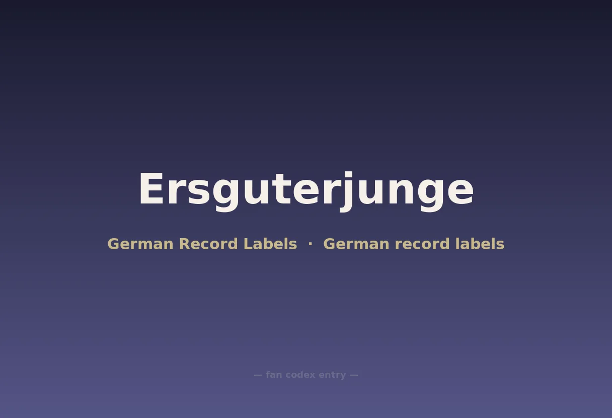 Ersguterjunge