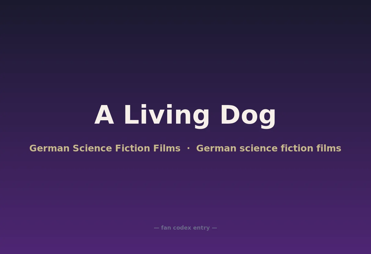 A Living Dog