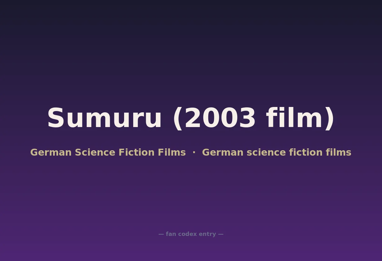 Sumuru (2003 film)
