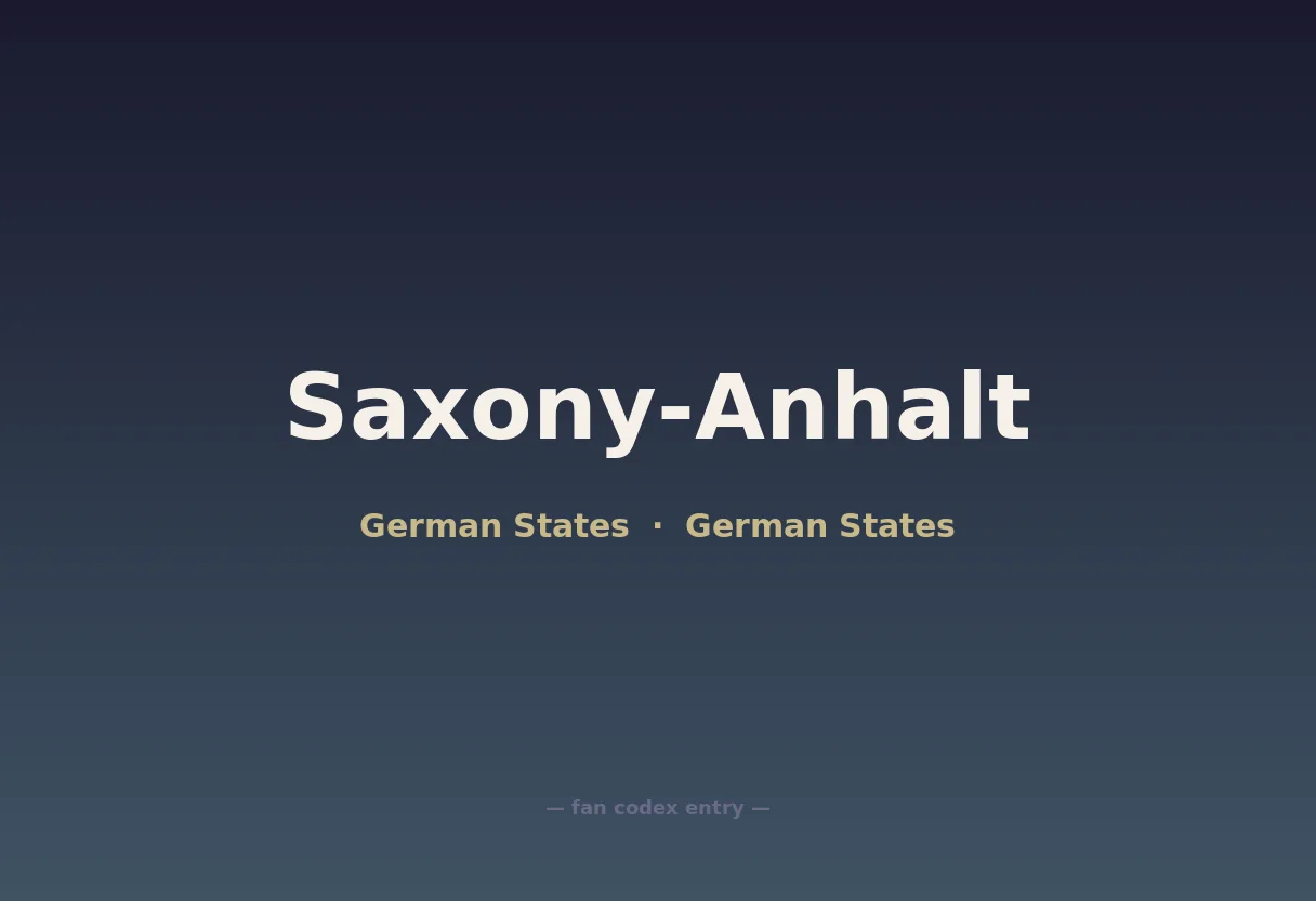 Saxony-Anhalt