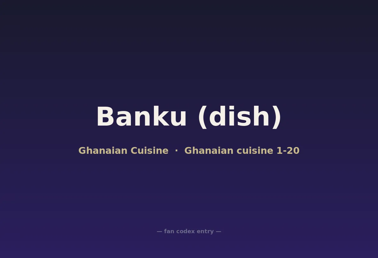 Banku (dish)