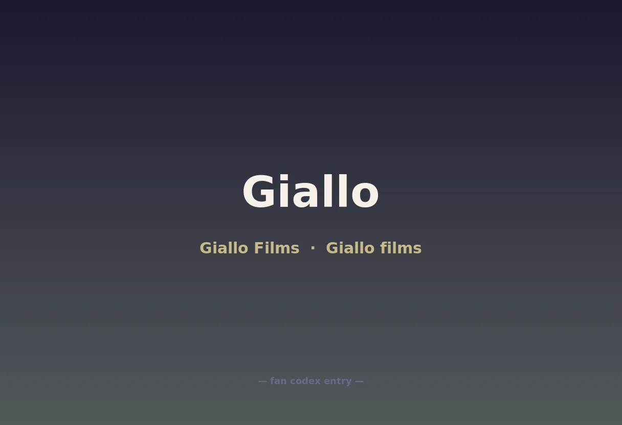 Giallo