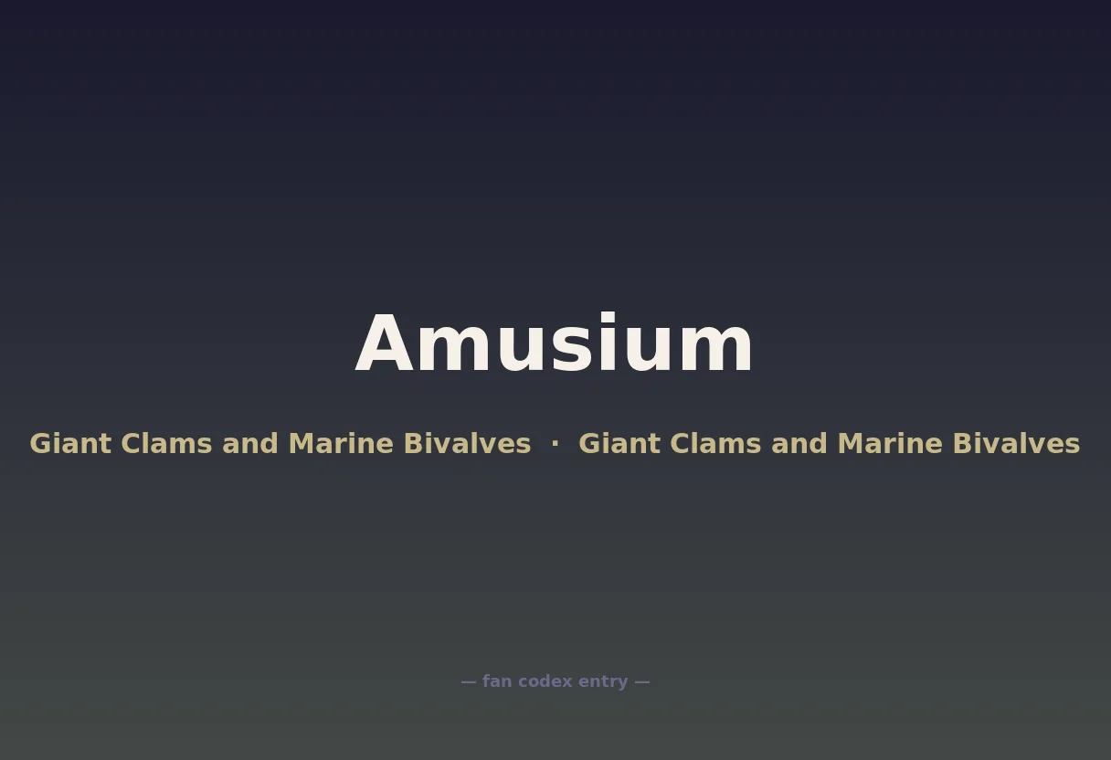 Amusium