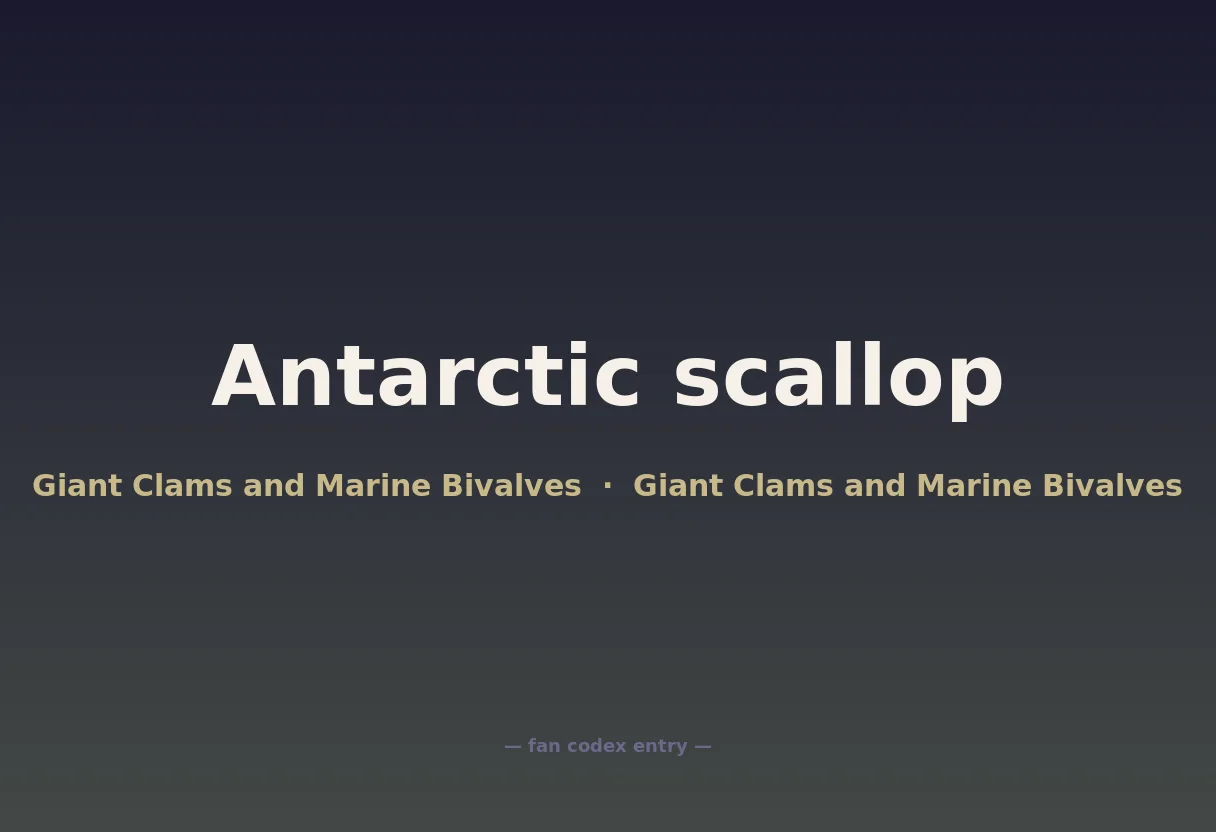 Antarctic scallop