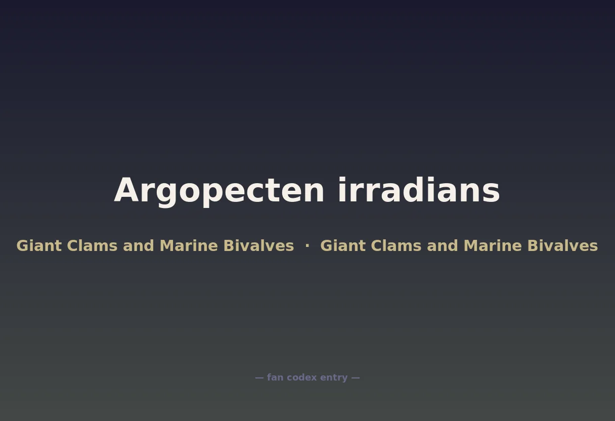 Argopecten irradians