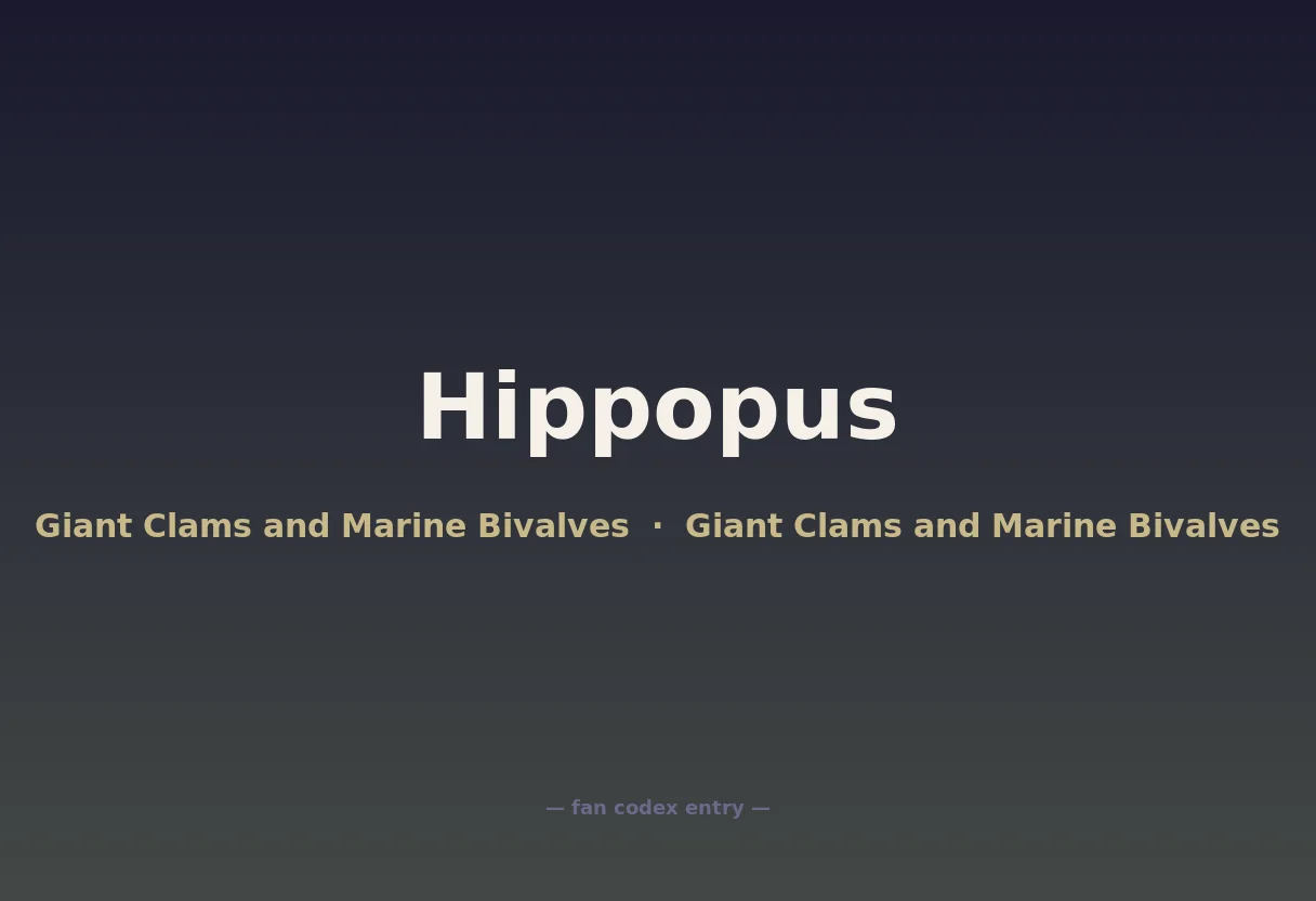 Hippopus