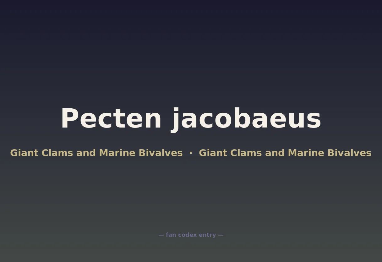Pecten jacobaeus