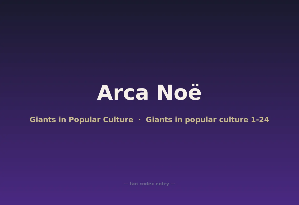 Arca Noë