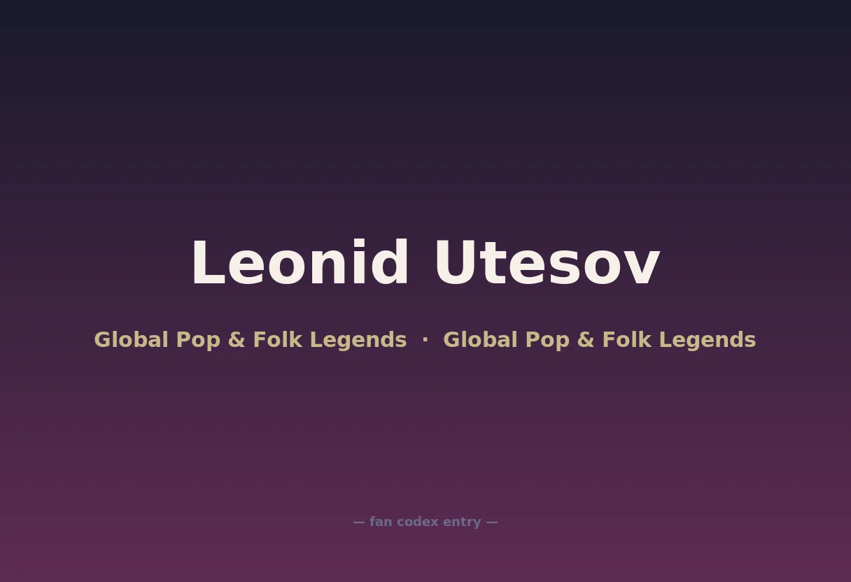 Leonid Utesov