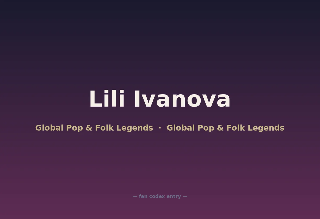 Lili Ivanova