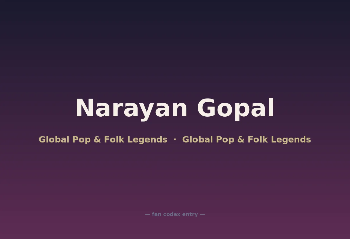 Narayan Gopal