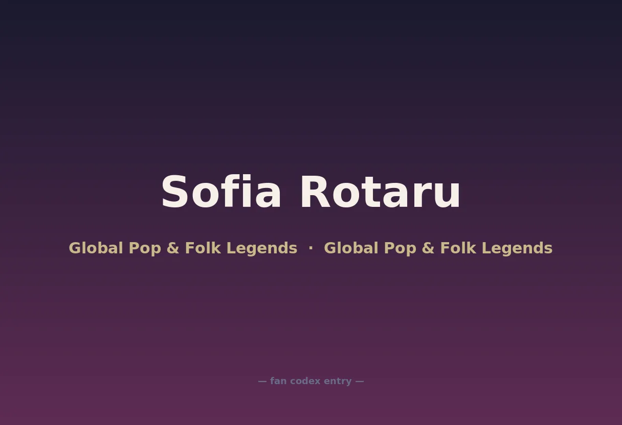 Sofia Rotaru