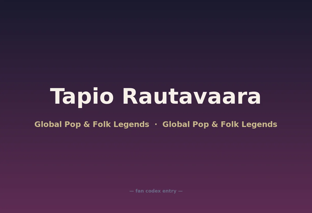 Tapio Rautavaara