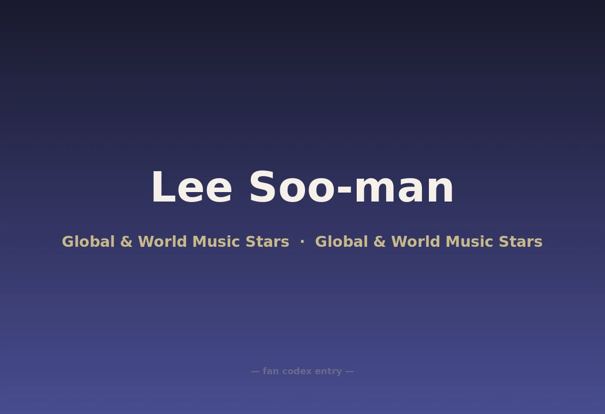 Lee Soo-man