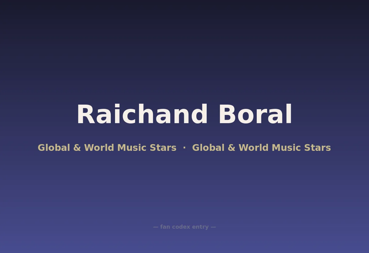 Raichand Boral