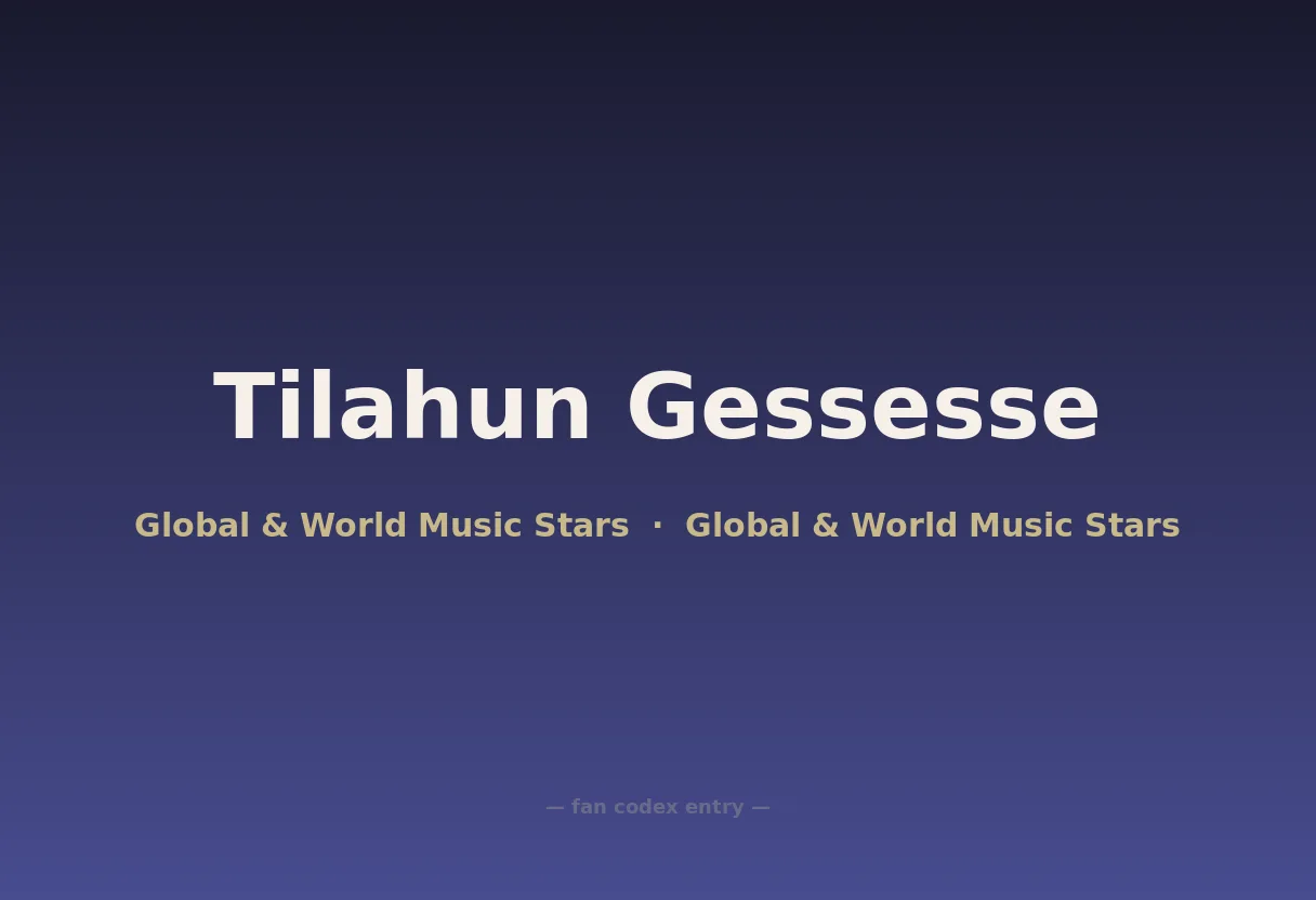 Tilahun Gessesse