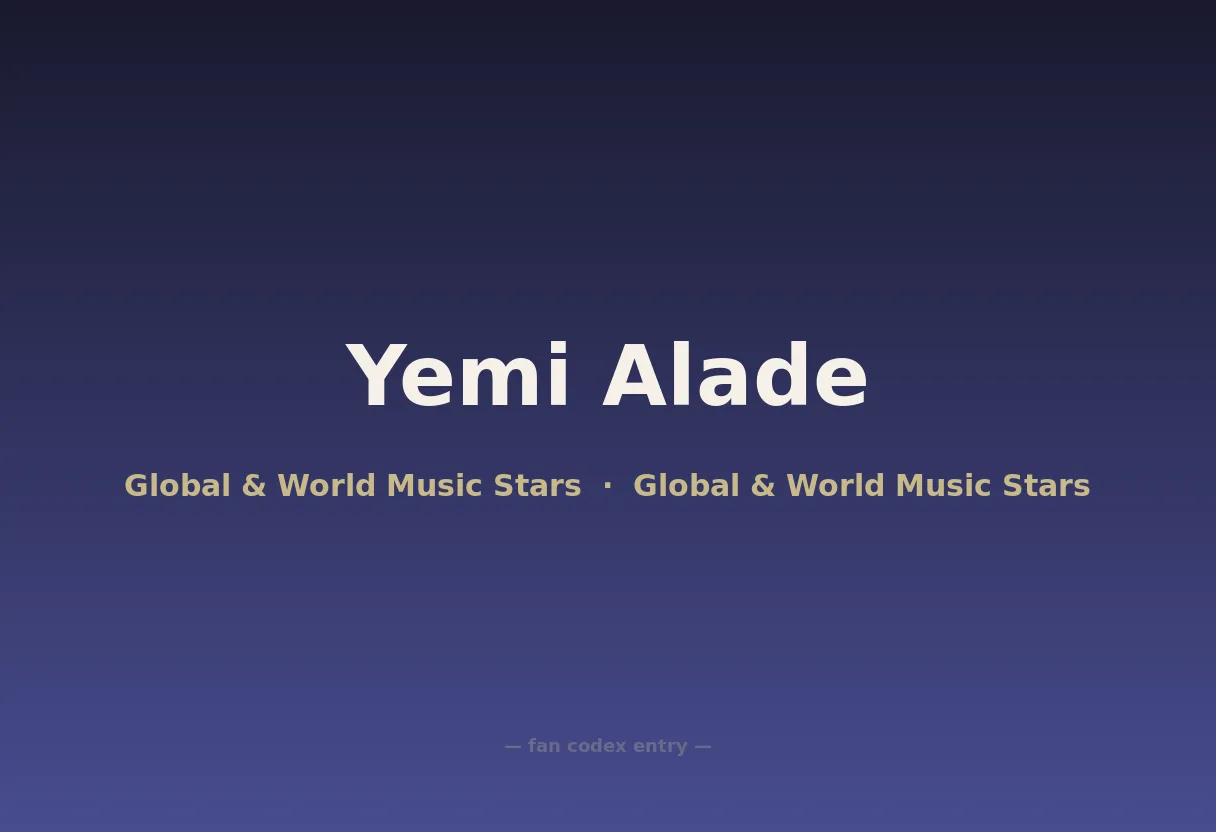 Yemi Alade
