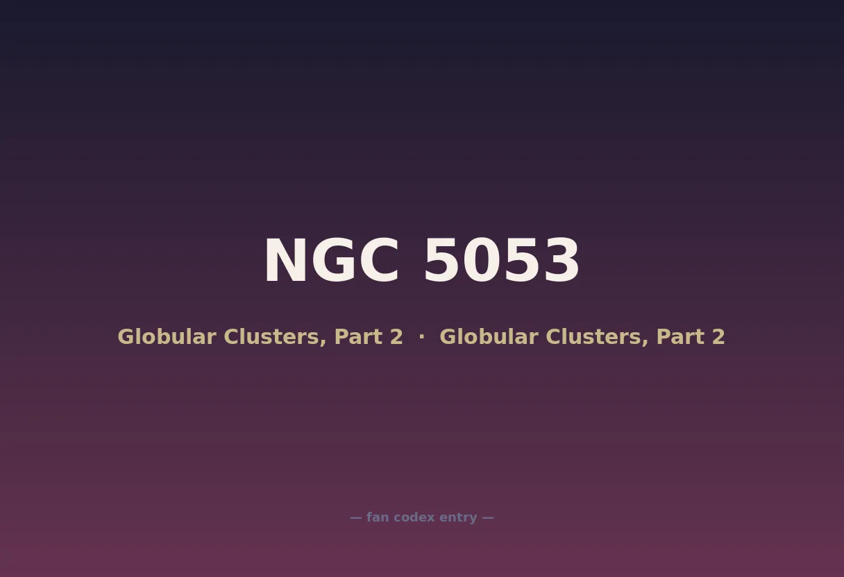 NGC 5053