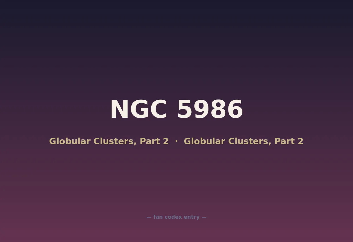 NGC 5986