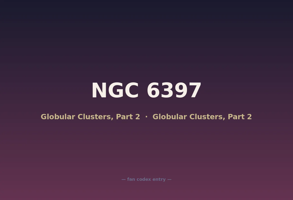 NGC 6397
