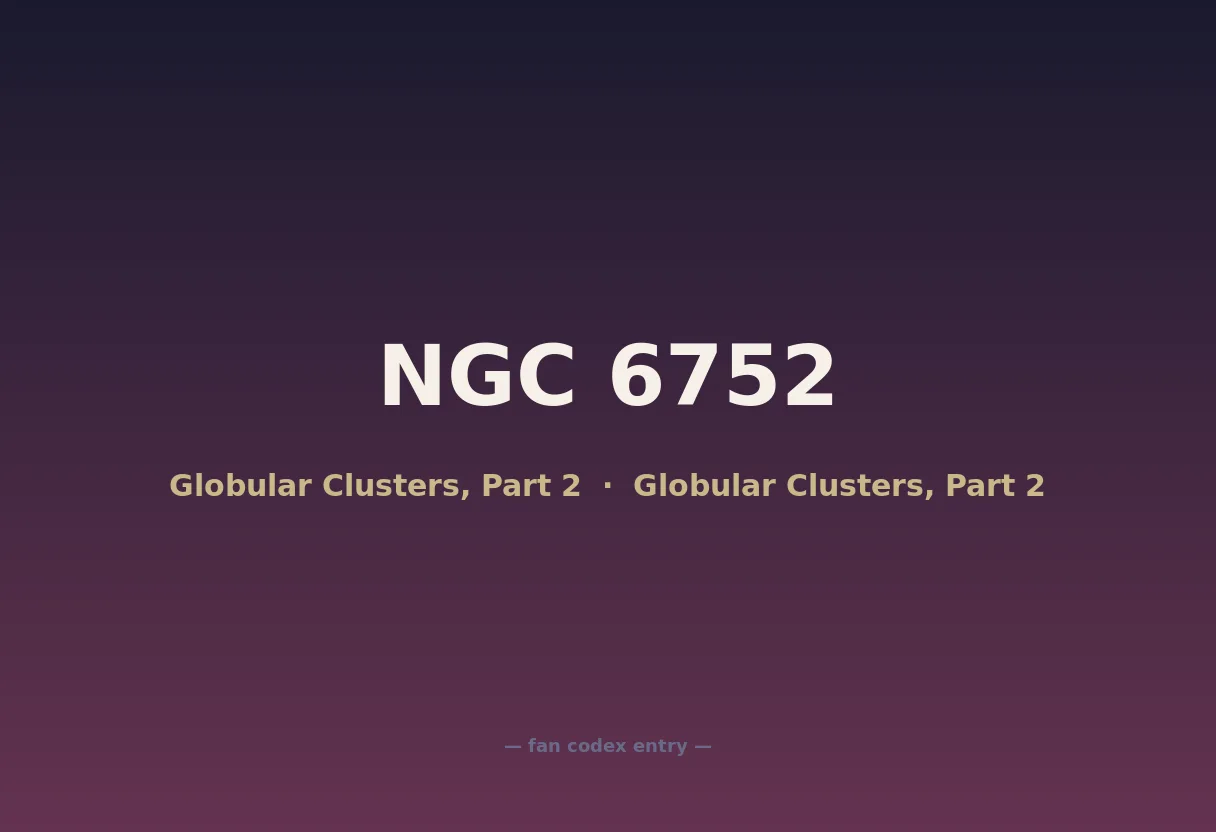NGC 6752
