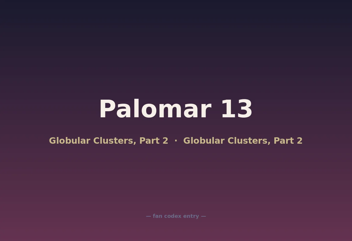 Palomar 13
