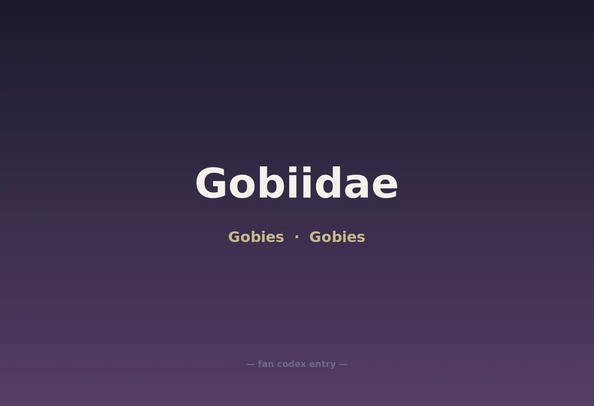 Gobiidae