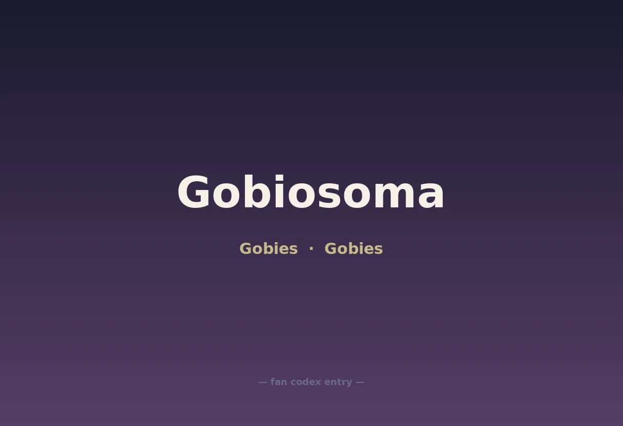 Gobiosoma