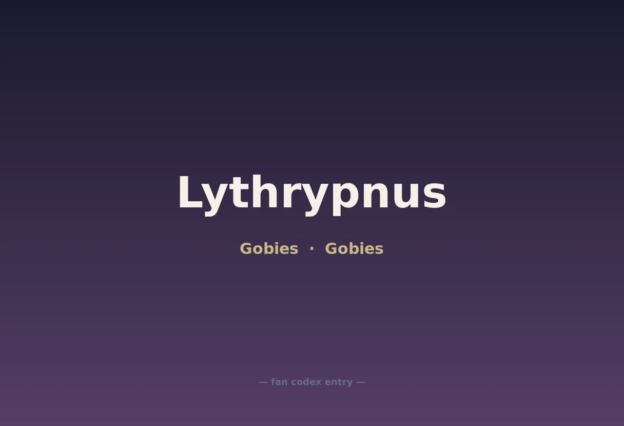 Lythrypnus