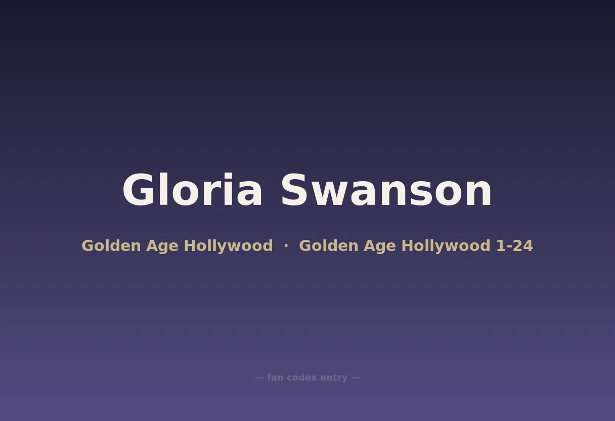 Gloria Swanson
