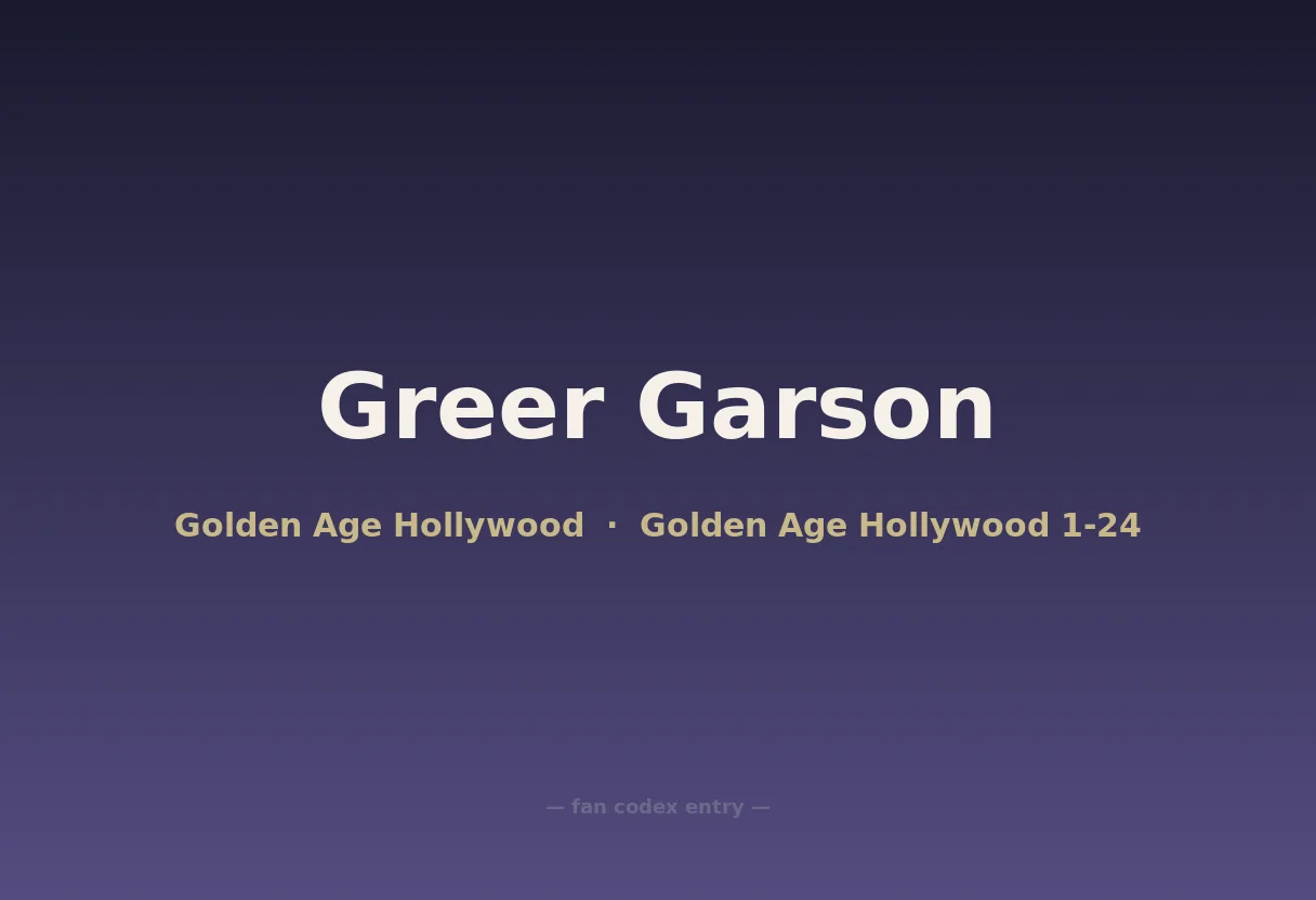 Greer Garson