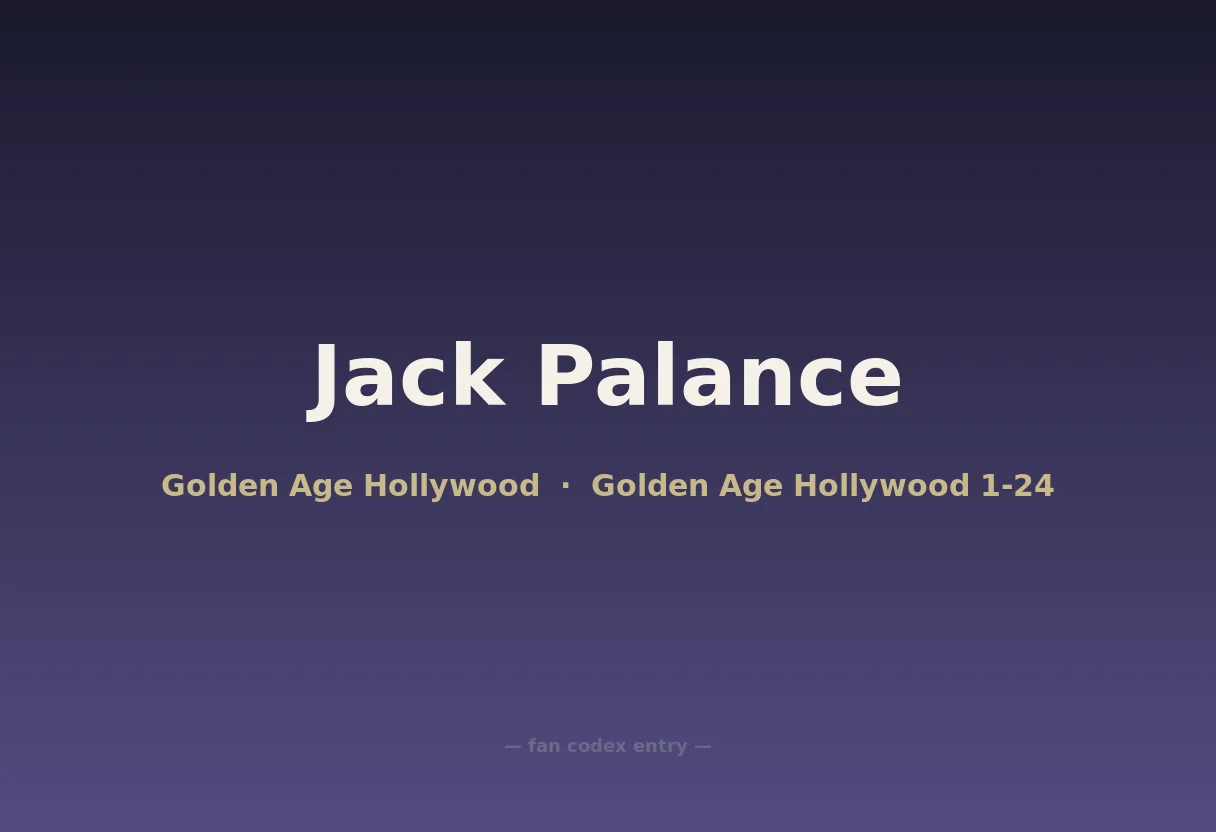 Jack Palance