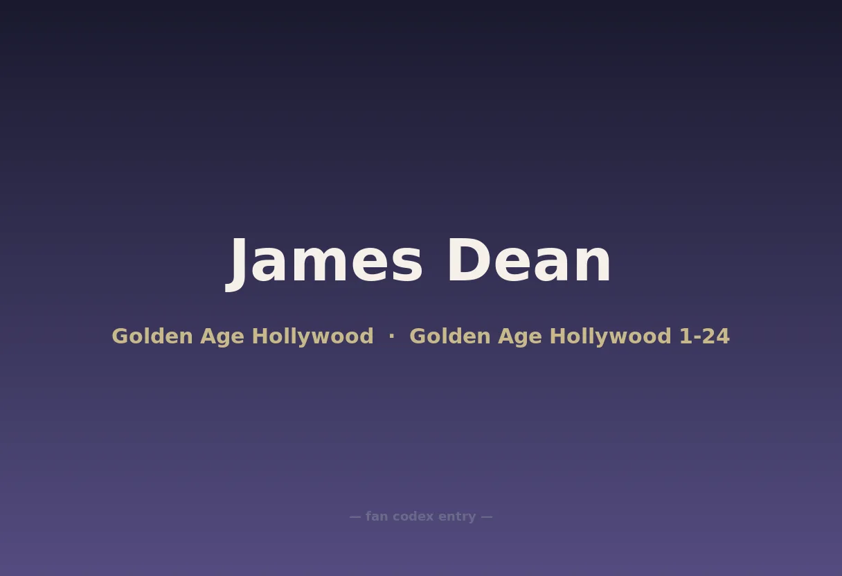 James Dean