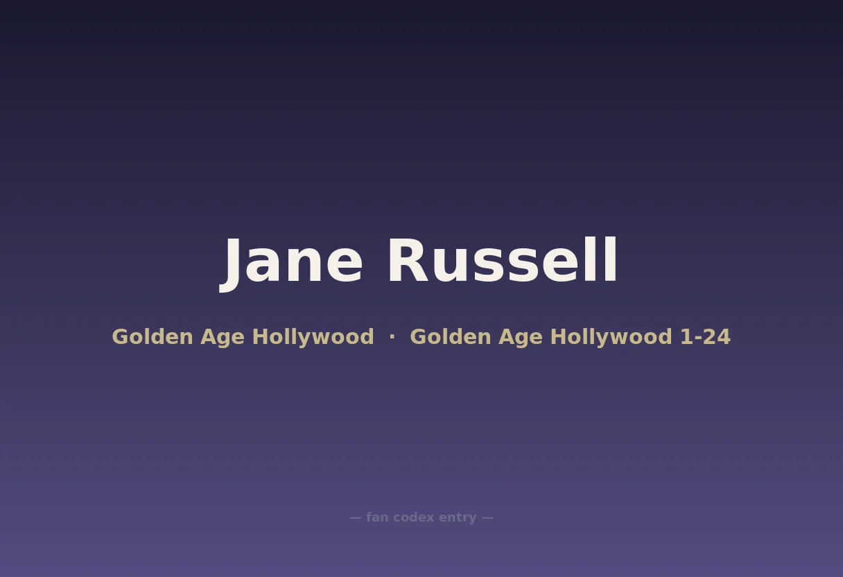 Jane Russell