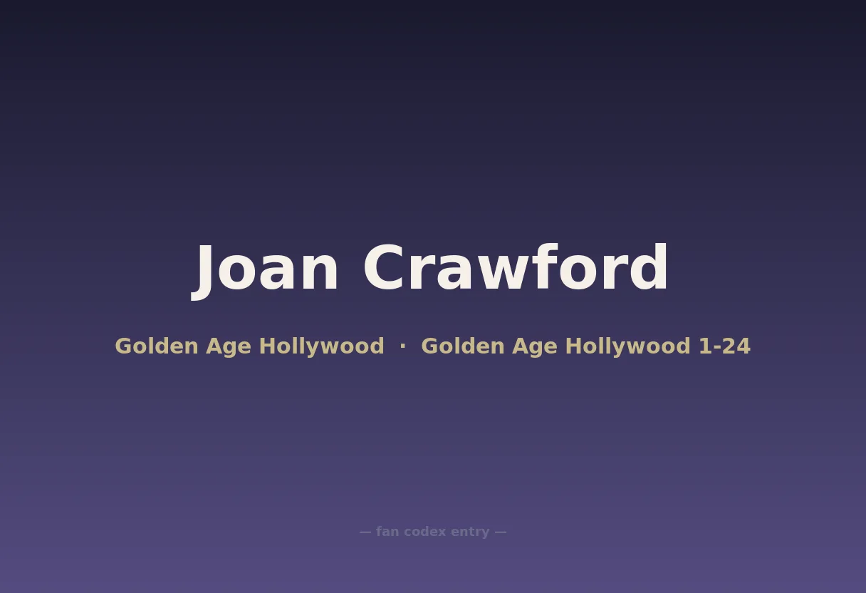 Joan Crawford