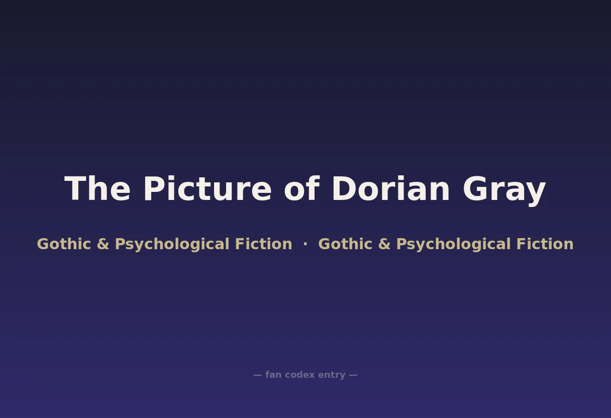 The Picture of Dorian Gray