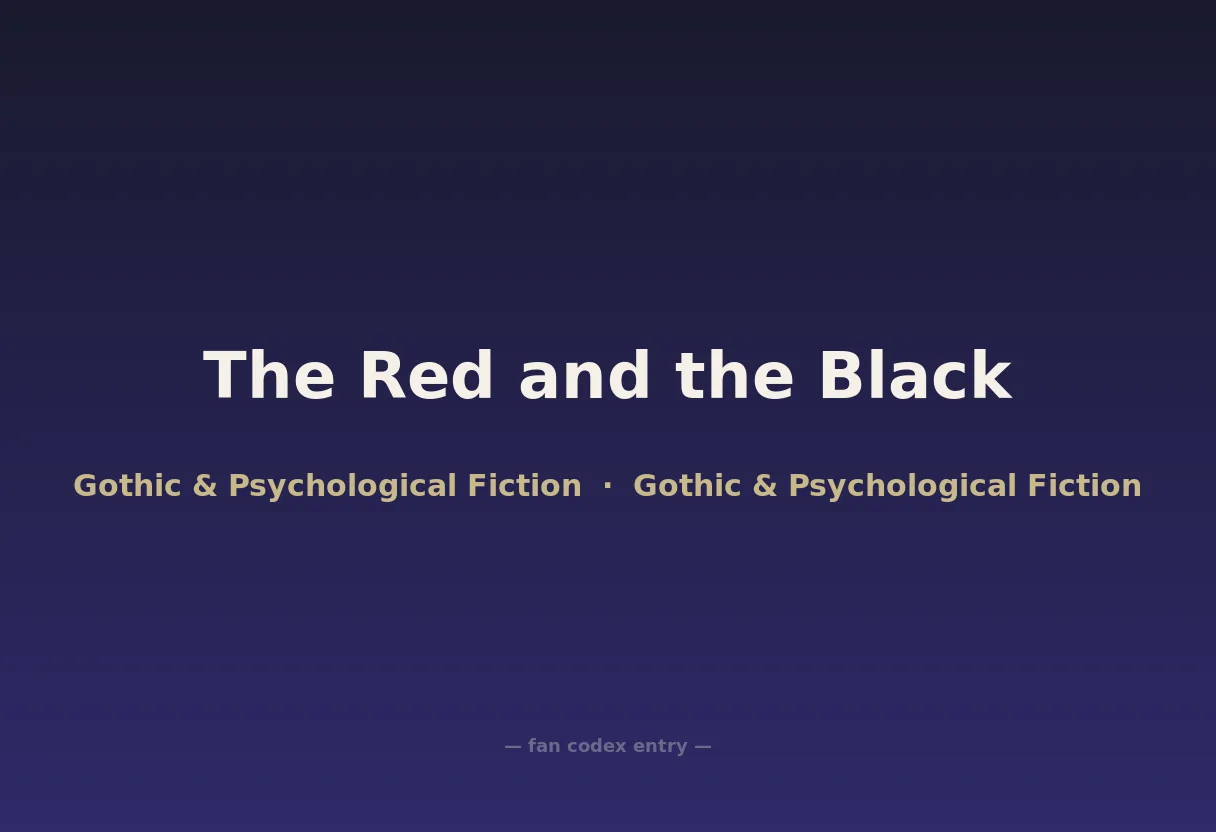 The Red and the Black
