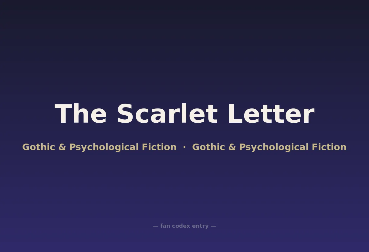The Scarlet Letter