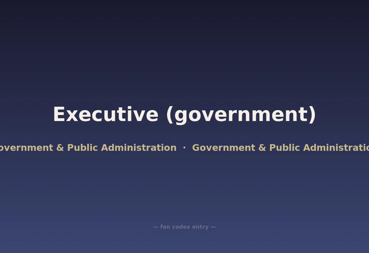 Executive (government)