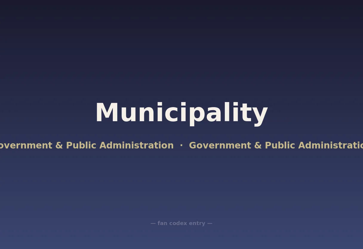 Municipality