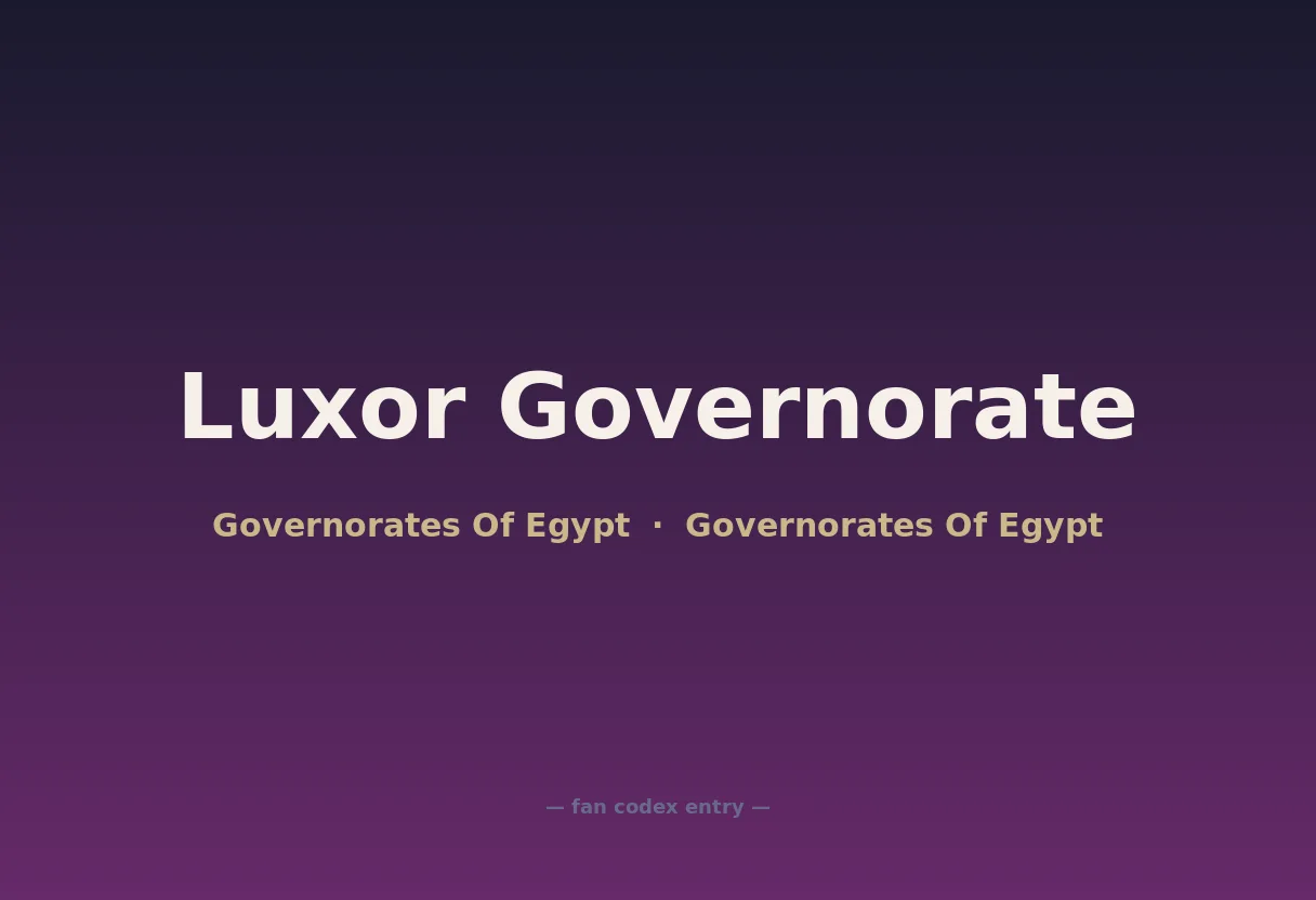 Luxor Governorate