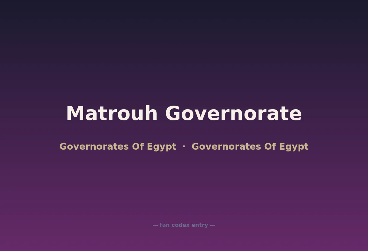 Matrouh Governorate