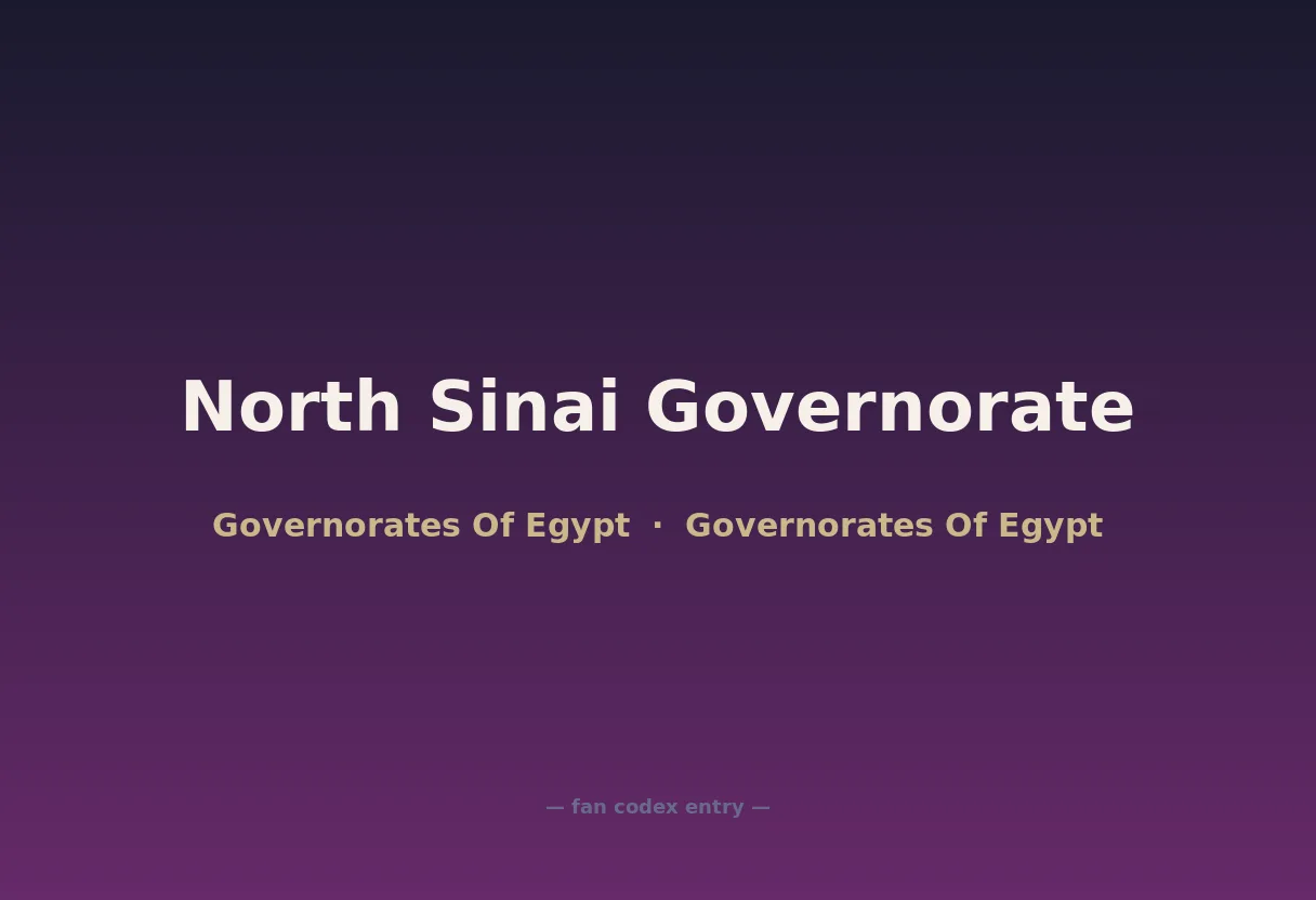 North Sinai Governorate