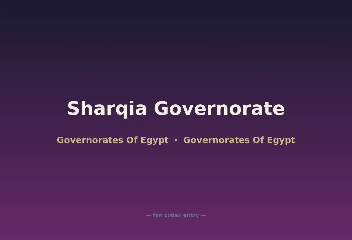 Sharqia Governorate