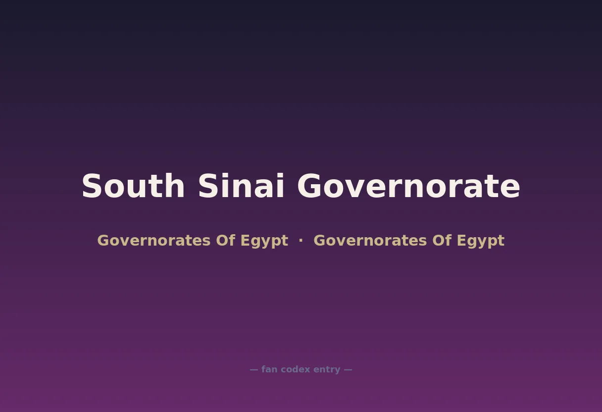 South Sinai Governorate