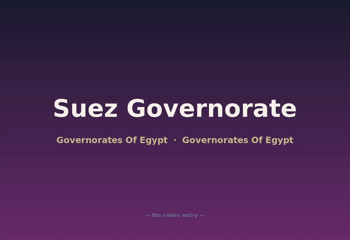 Suez Governorate