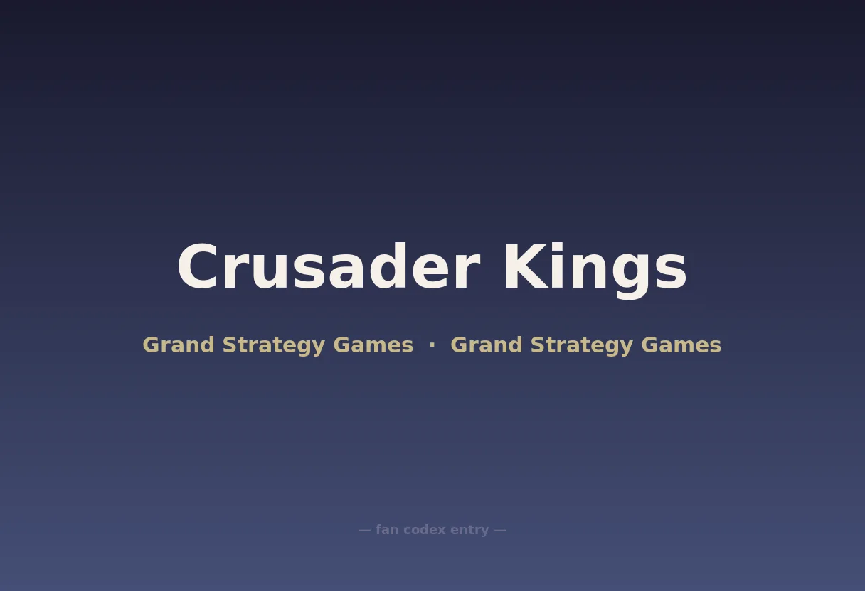 Crusader Kings